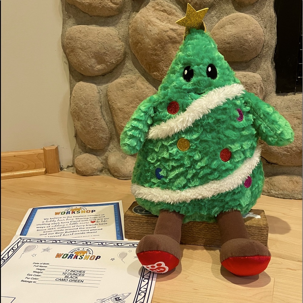 Build a Bear Christmas Tree Pine